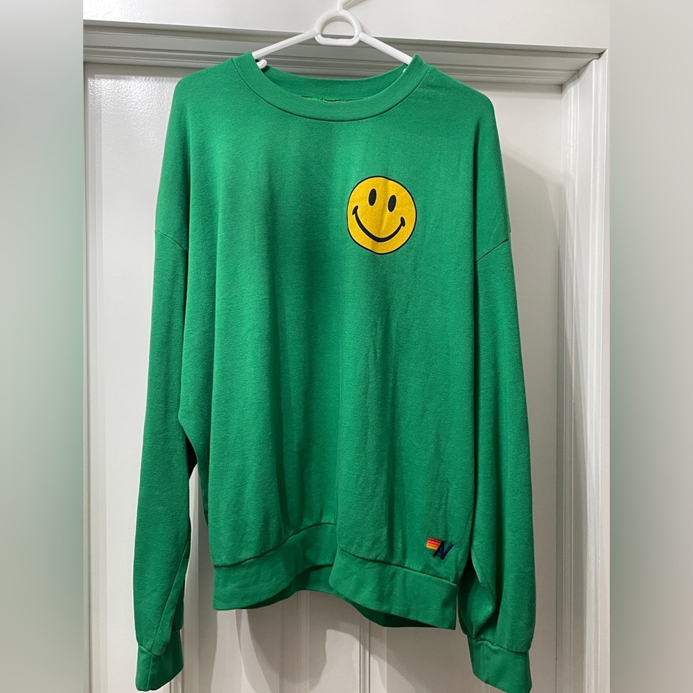 Aviator Nation Kelly green Sweatshirt